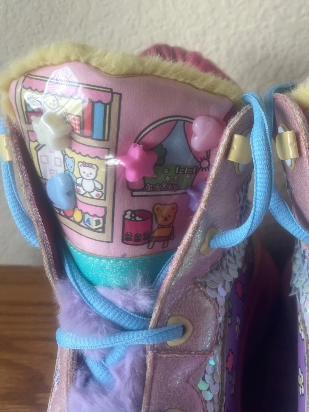 Irregular Choice x Sanrio - Hello Kitty Sneakers, US 9 / 40 - Picture 6 of 15